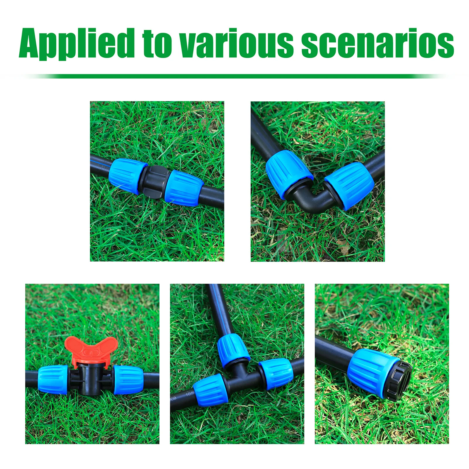 1/2" Pipe Locking Fitting 16mm Dropper Barb Lock Nut Connector Anti-Drop Barb Hose Parts 4/7mm Gardening Locking Diverter
1/2" Pipe Locking Fitting 16mm Dropper Barb Lock Nut Connector Anti-Drop Barb Hose Parts 4/7mm Gardening Locking Diverter