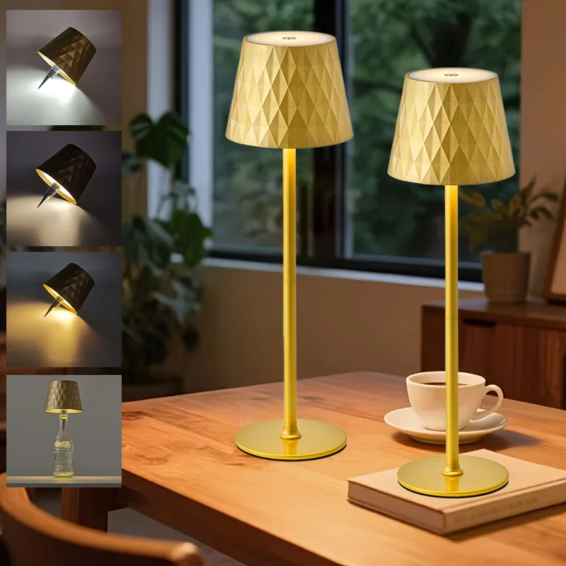 2Pcs-Wireless Led Table Lamp, Portable Design, Touch Control, Three-Color Stepless Dimming, USB Charging, Suitable for Ambient Lighting, Restaurant Table Lamps, Bedroom Reading Lamps, Bars, Parties, Night Lights, Bottle Stopper Lights, Cafes - Gift
2Pcs-Wireless Led Table Lamp, Portable Design, Touch Control, Three-Color Stepless Dimming, USB Charging, Suitable for Ambient Lighting, Restaurant Table Lamps, Bedroom Reading Lamps, Bars, Parties, Night Lights, Bottle Stopper Lights, Cafes - Gift