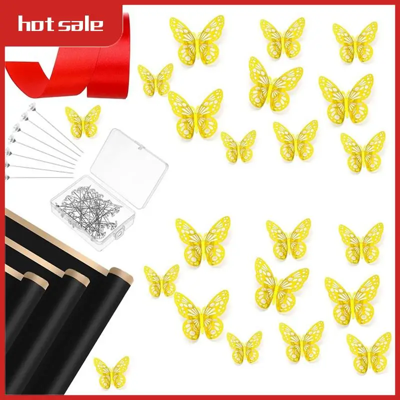 A57M-178 Pcs DIY Ribbon Flowers Bouquet Kit Satin Ribbon Floral Wrapping Paper Floral Gold Butterfly Tape Rhinestones Pins
A57M-178 Pcs DIY Ribbon Flowers Bouquet Kit Satin Ribbon Floral Wrapping Paper Floral Gold Butterfly Tape Rhinestones Pins