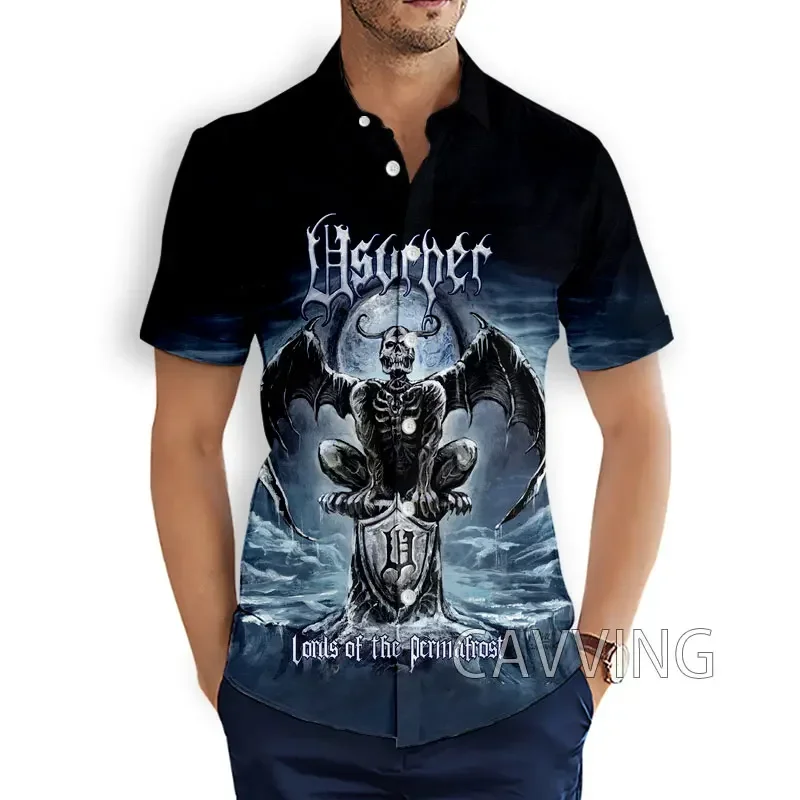 CAVVING 3D Printed USURPER Rock Fashion Casual Shirts Men's Short Sleeves Loose Breathable Hawaii Shirts
CAVVING 3D Printed USURPER Rock Fashion Casual Shirts Men's Short Sleeves Loose Breathable Hawaii Shirts