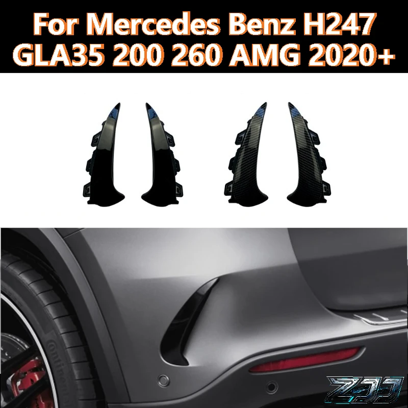 Car Rear Side Vent Canard Cover Spoiler For Mercedes Benz GLA H247 GLA200 GLA260 GLA45 AMG 2020-2023 Bumper Side Body Kits
Car Rear Side Vent Canard Cover Spoiler For Mercedes Benz GLA H247 GLA200 GLA260 GLA45 AMG 2020-2023 Bumper Side Body Kits