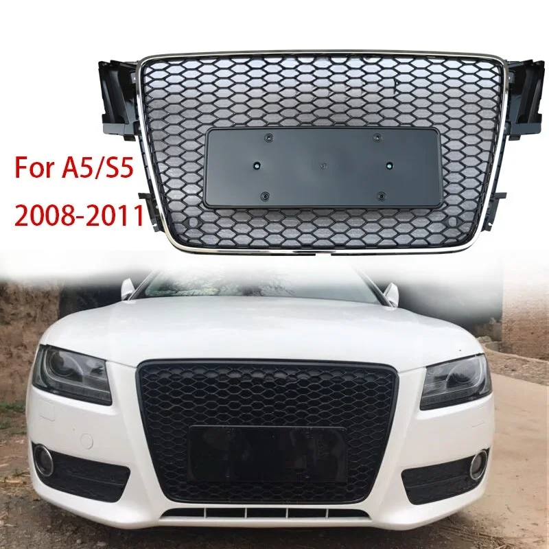 For Audi A5 Modified Rs5 2008 2010 2011 2012 Racing Grills Grill Grille Honeycomb Hood Front Bumper Mesh Cover Plate Car
For Audi A5 Modified Rs5 2008 2010 2011 2012 Racing Grills Grill Grille Honeycomb Hood Front Bumper Mesh Cover Plate Car