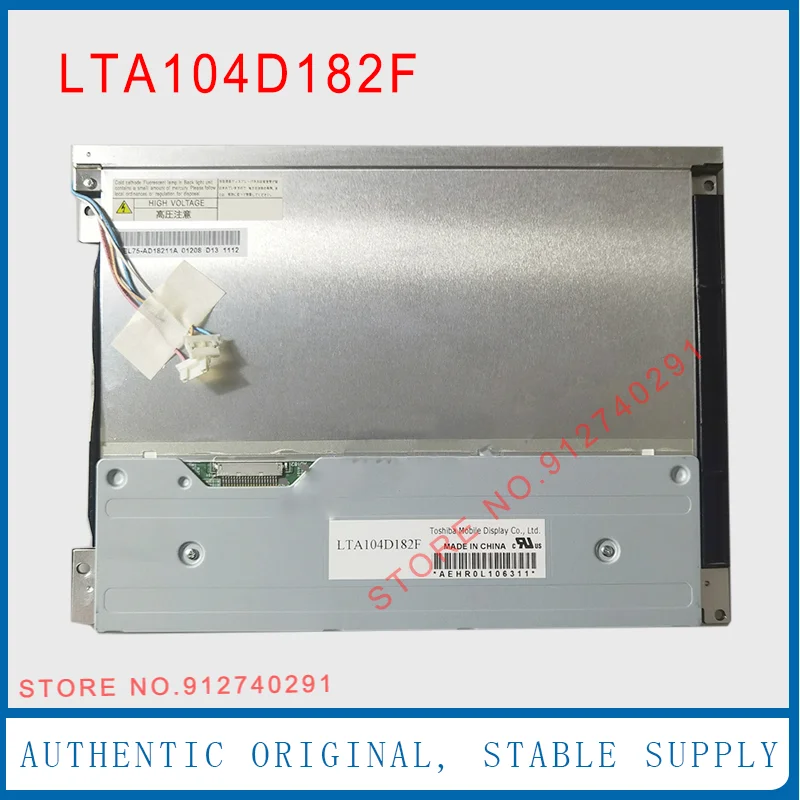 LTA104D182F Original 10.4 Inch LTA104D183F LTA104D185F Industrial TFT LCD Display Screen Module 800*600
LTA104D182F Original 10.4 Inch LTA104D183F LTA104D185F Industrial TFT LCD Display Screen Module 800*600