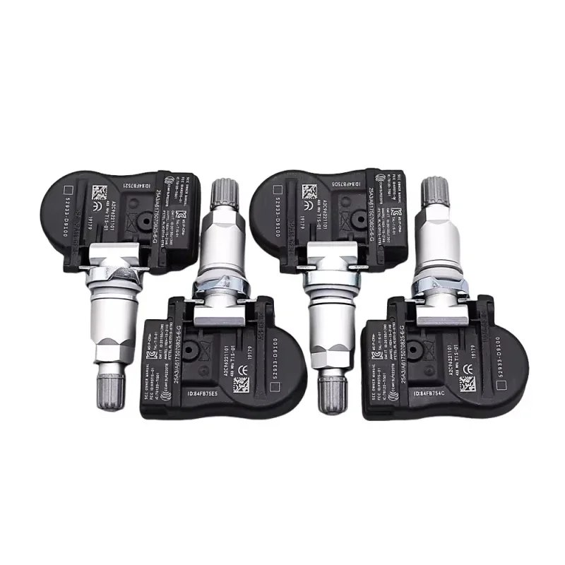 4Pcs 52933-D9100 Tire Pressure Sensors 433MHz for Hyundai Elantra Kauai Kona Ioniq Kia Soul Niro Optima Genesis GV80 52933-D4100
4Pcs 52933-D9100 Tire Pressure Sensors 433MHz for Hyundai Elantra Kauai Kona Ioniq Kia Soul Niro Optima Genesis GV80 52933-D4100