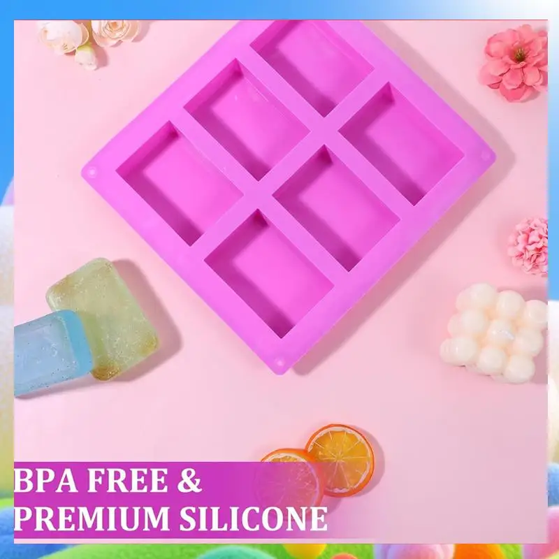Silicone Soap Molds Silicone Soap Mold For Homemade Craft Soap Bar Mold, Chocolate Molds-AA25
Silicone Soap Molds Silicone Soap Mold For Homemade Craft Soap Bar Mold, Chocolate Molds-AA25