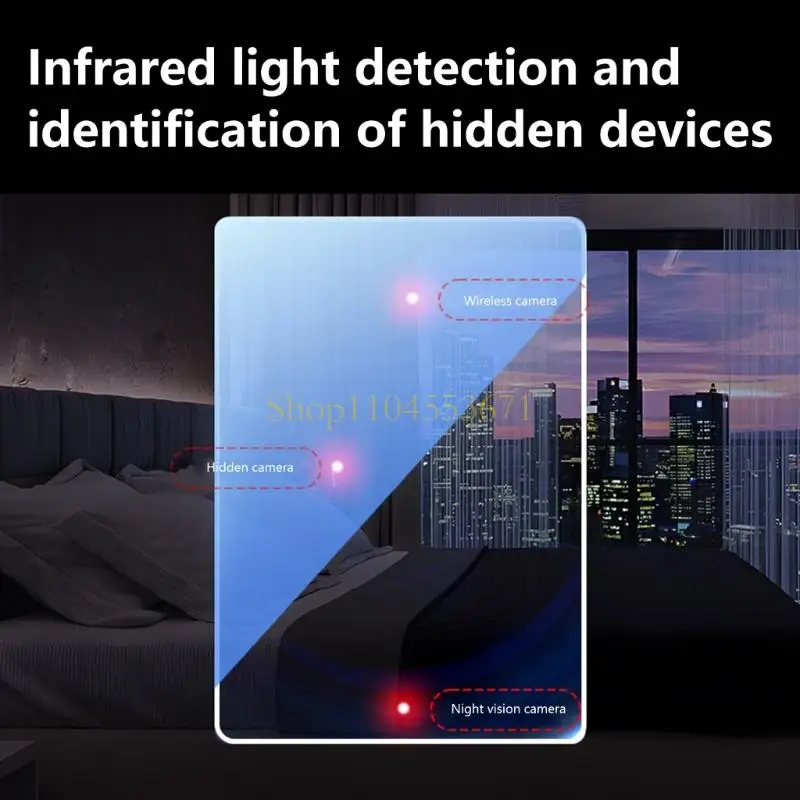 Best Seller X20 Wireless IR Anti Surveillances Camera Detection Tool With Locating Prevention And Vibration Alarm For Home
Best Seller X20 Wireless IR Anti Surveillances Camera Detection Tool With Locating Prevention And Vibration Alarm For Home