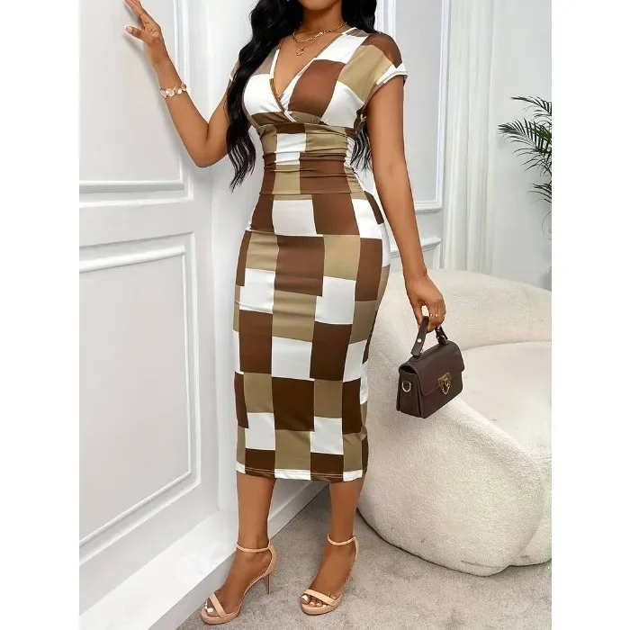 Mini Dress for Women 2025 Summer Sexy Print V-Neck Bat Sleeve Ruffl Flower Bohemian Beach Sundress Ladies Loose Vacation Dresses 
Mini Dress for Women 2025 Summer Sexy Print V-Neck Bat Sleeve Ruffl Flower Bohemian Beach Sundress Ladies Loose Vacation Dresses