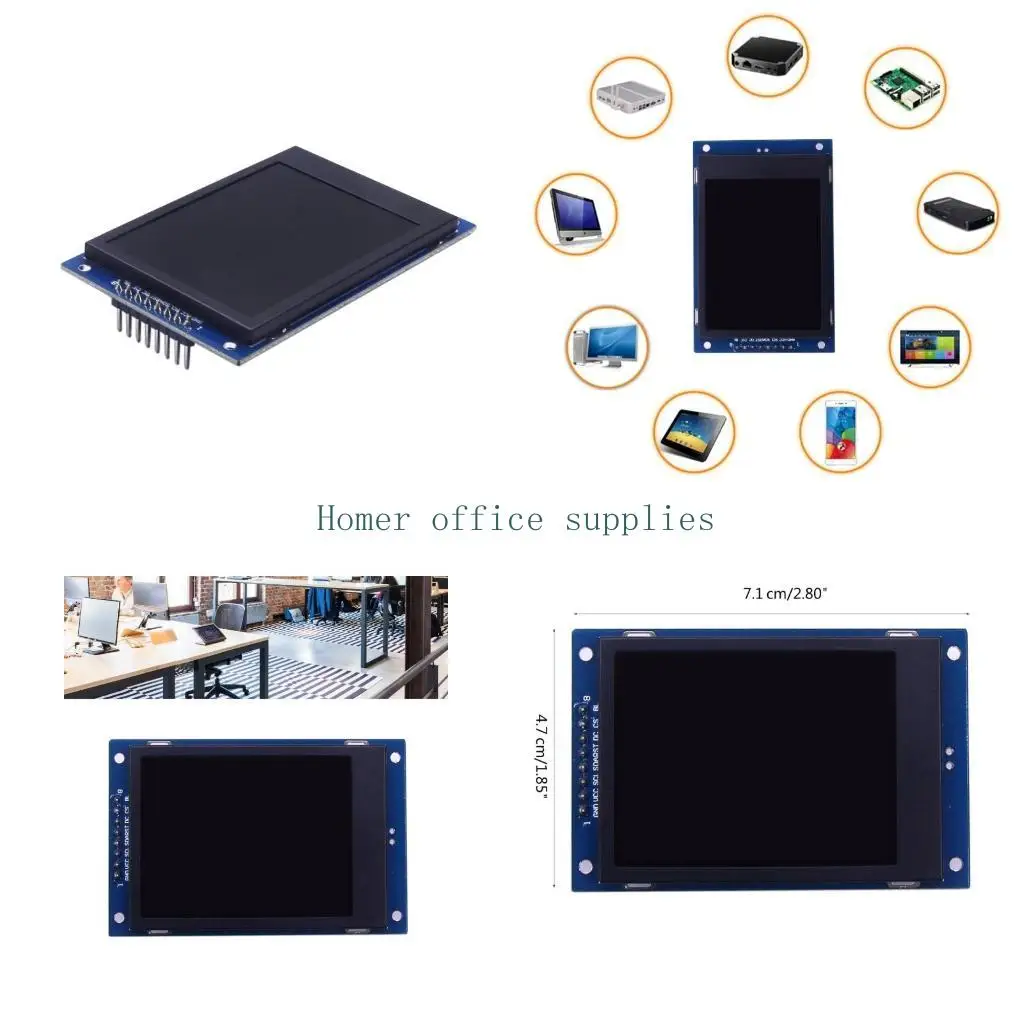K43B Convenient 2.4 Inch LCD Display Panel TFT Screen Using SPI Interfaces 3.3v Operating Voltage Colorful Displaying
K43B Convenient 2.4 Inch LCD Display Panel TFT Screen Using SPI Interfaces 3.3v Operating Voltage Colorful Displaying