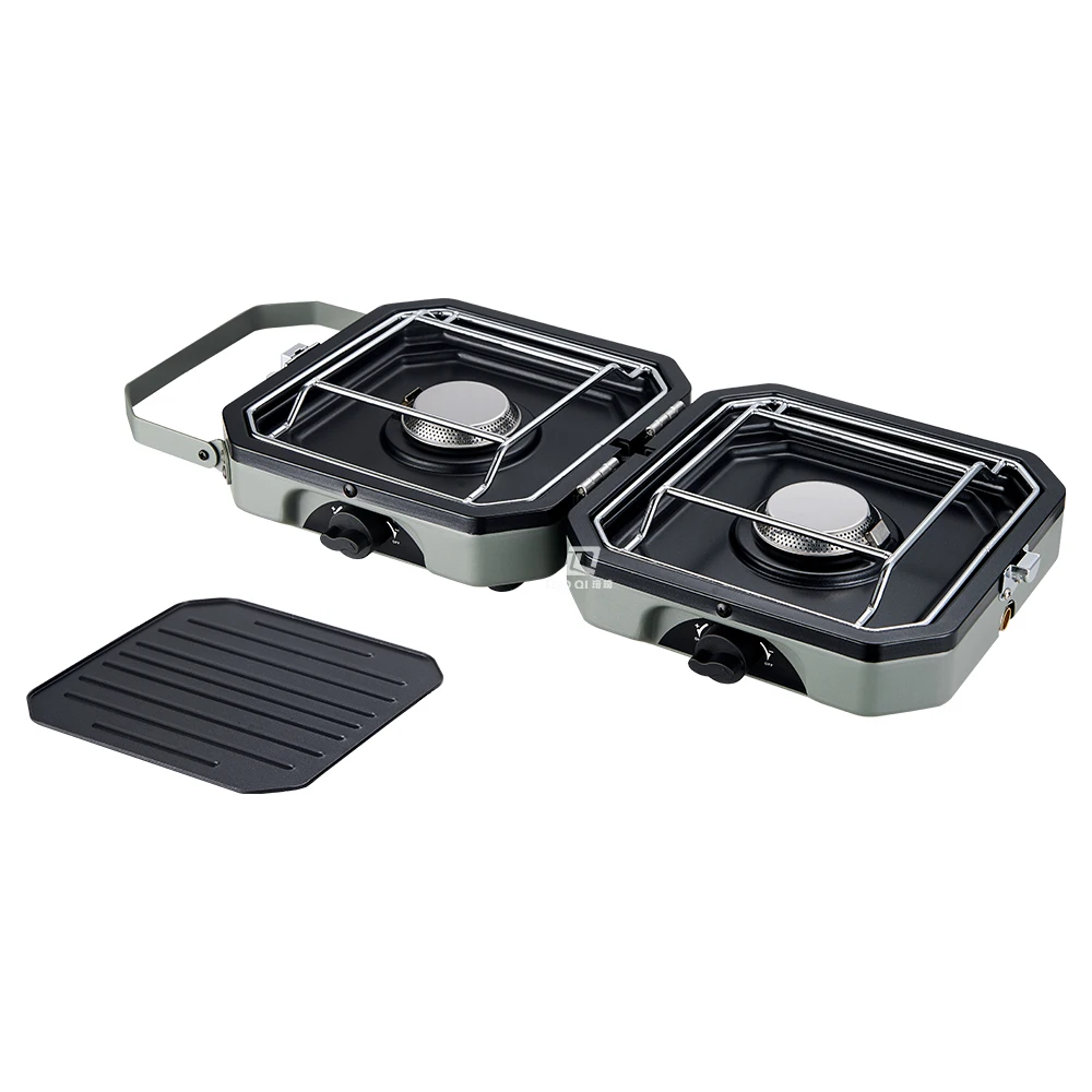 Outdoor BBQ Butane Portable Gas Stove Kitchen Cooking Accessories Cast Iron 2 Burners Camping Portable Gas Stove
Outdoor BBQ Butane Portable Gas Stove Kitchen Cooking Accessories Cast Iron 2 Burners Camping Portable Gas Stove