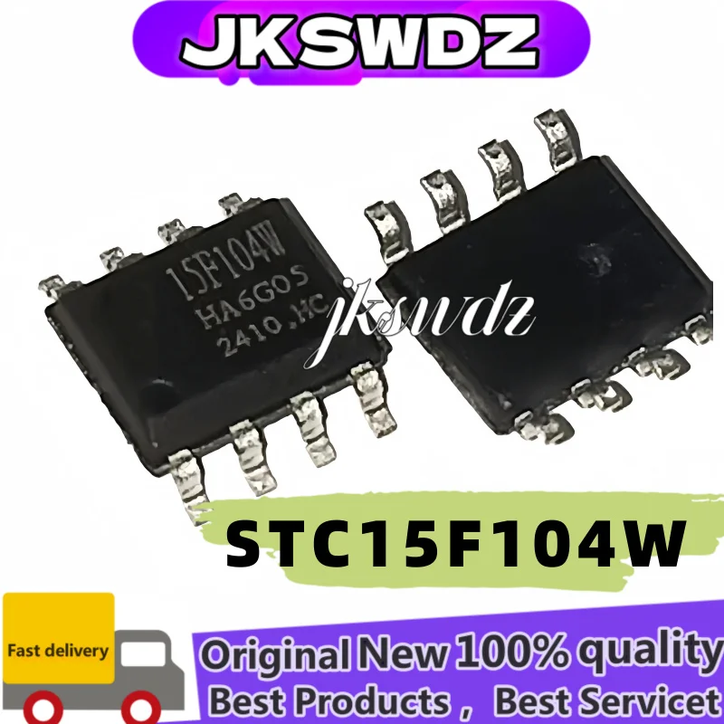 STC15F104W 35I SOP8, 10-100 pieces, original IC chip, new, wholesale
STC15F104W 35I SOP8, 10-100 pieces, original IC chip, new, wholesale