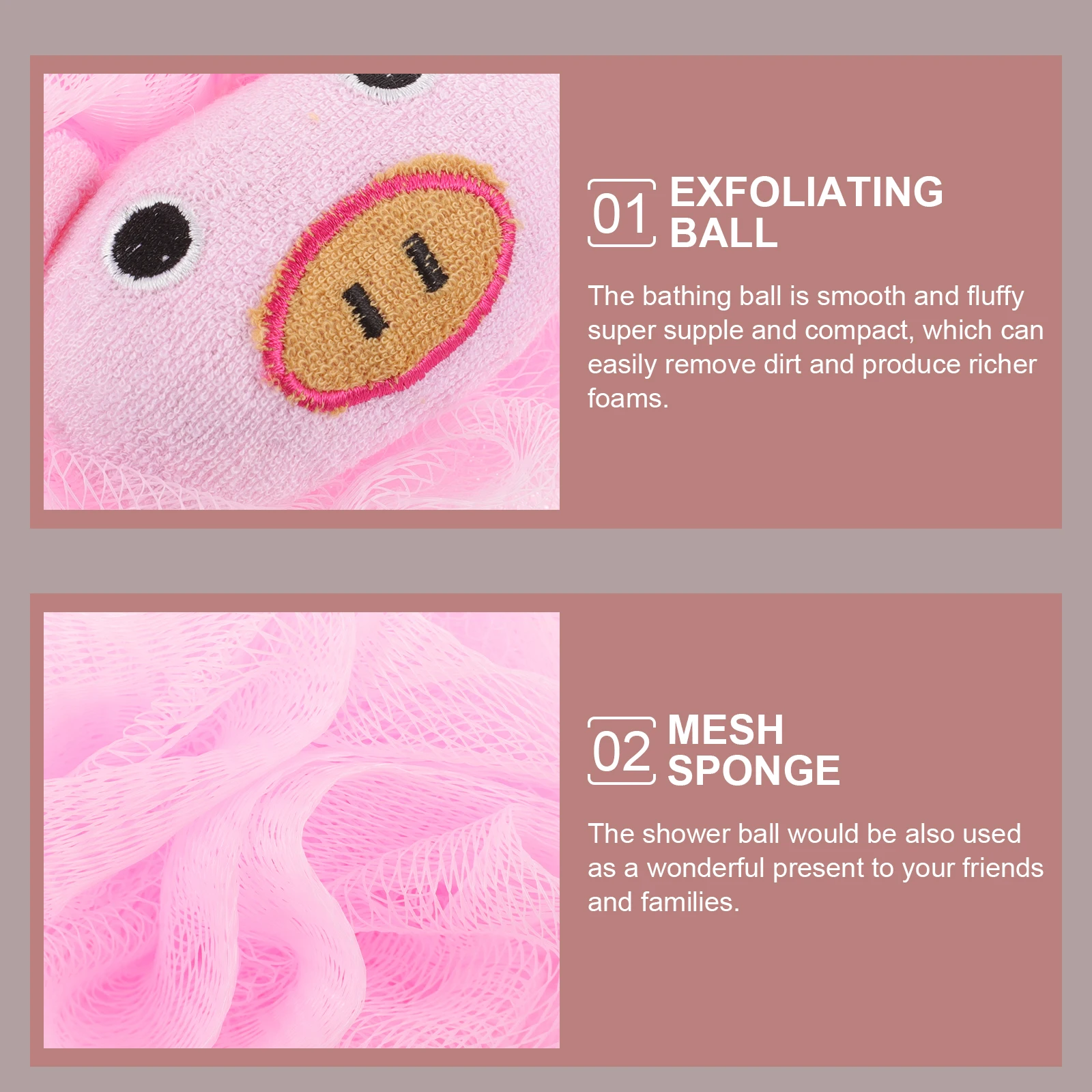 Sturdy Thick PE Bath Ball Deep Cleaning Skin Exfoliating Shower Loofah Strong Long Lasting Bathing Scrubber Lather Puff 
Sturdy Thick PE Bath Ball Deep Cleaning Skin Exfoliating Shower Loofah Strong Long Lasting Bathing Scrubber Lather Puff