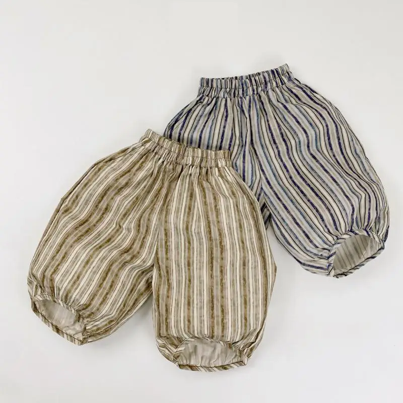 2026 Summer New Children Mosquito Proof Pants Boys Girls Striped Lantern Pants Cotton Toddler Loose Casual Pants Kids Clothes
2026 Summer New Children Mosquito Proof Pants Boys Girls Striped Lantern Pants Cotton Toddler Loose Casual Pants Kids Clothes