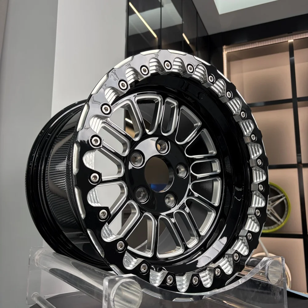 SFI Approved Aluminum Alloy Forged Rims 15x10/17/18 Inch Double Beadlock Suitable For Racing And Extreme Off-Road
SFI Approved Aluminum Alloy Forged Rims 15x10/17/18 Inch Double Beadlock Suitable For Racing And Extreme Off-Road