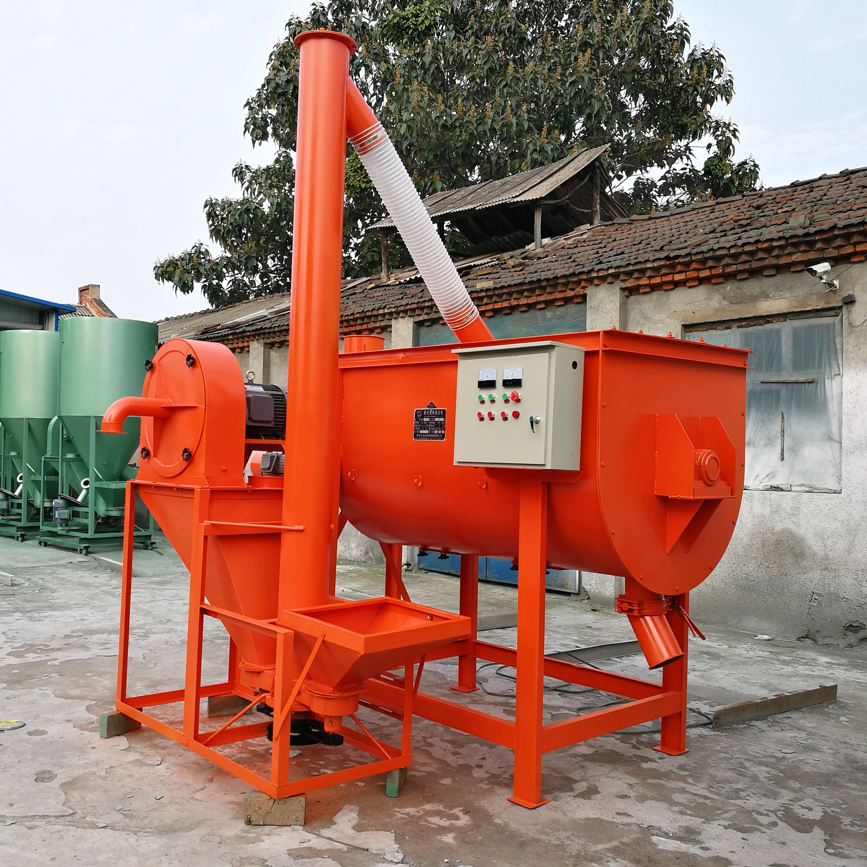 Livestock Animal Feed Mixer Corn Mixing Machine Cattle Feed Mixer Cattle Horizontal Feed Mixer
Livestock Animal Feed Mixer Corn Mixing Machine Cattle Feed Mixer Cattle Horizontal Feed Mixer