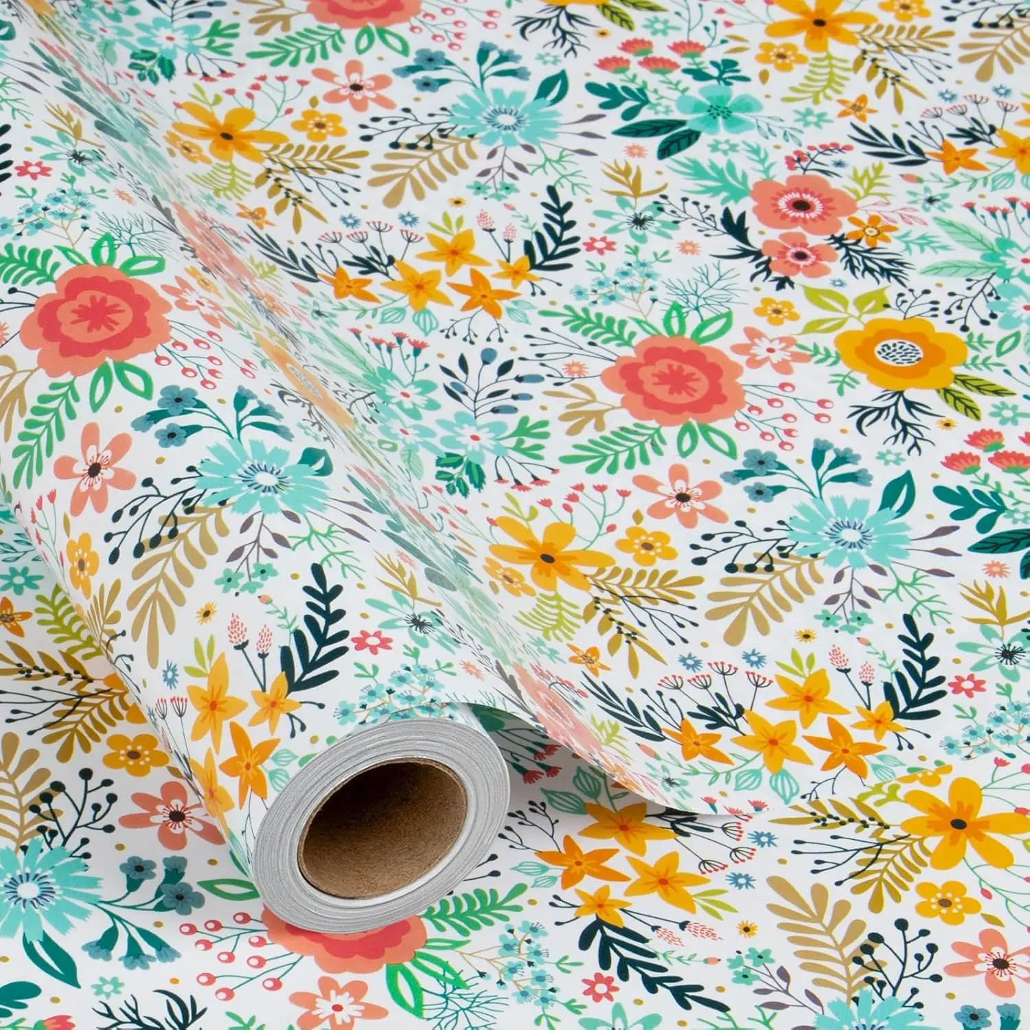 Floral Wrapping Paper Roll 17"x16.4ft - Boho Flower Gift Wrap for Wedding, Birthday & More
Floral Wrapping Paper Roll 17"x16.4ft - Boho Flower Gift Wrap for Wedding, Birthday & More