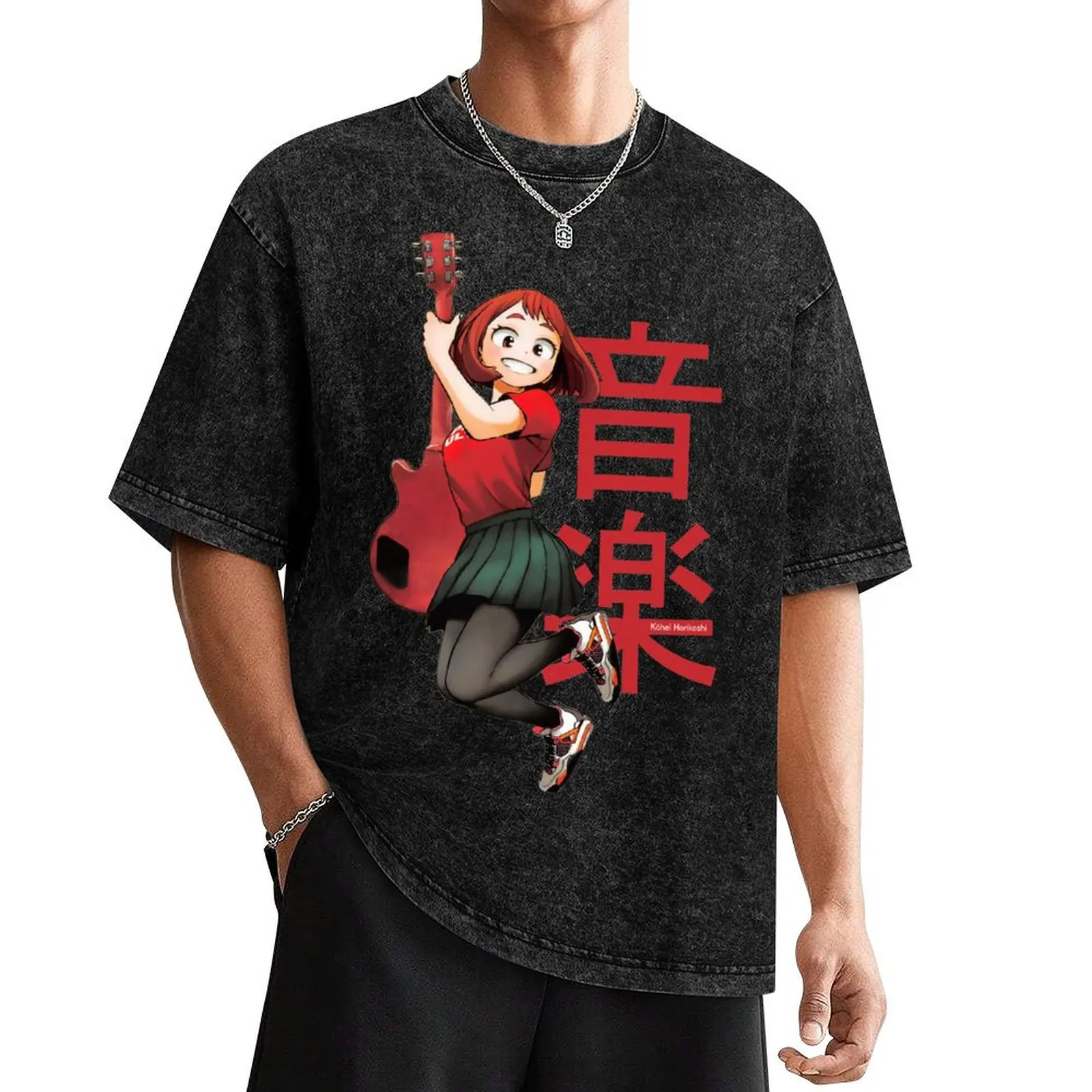 ochako uraraka guitarist big T-Shirt plain cute tops street wear Blouse plus size men clothing
ochako uraraka guitarist big T-Shirt plain cute tops street wear Blouse plus size men clothing
