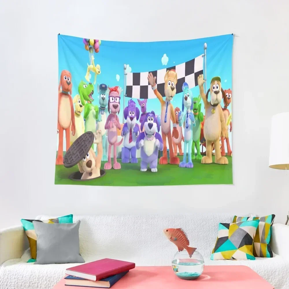 Go, Dog. Go! (tv series) go dog go cartoon animated go dog costume for kids Tapestry Hanging Wall Decor For Room Tapestry
Go, Dog. Go! (tv series) go dog go cartoon animated go dog costume for kids Tapestry Hanging Wall Decor For Room Tapestry