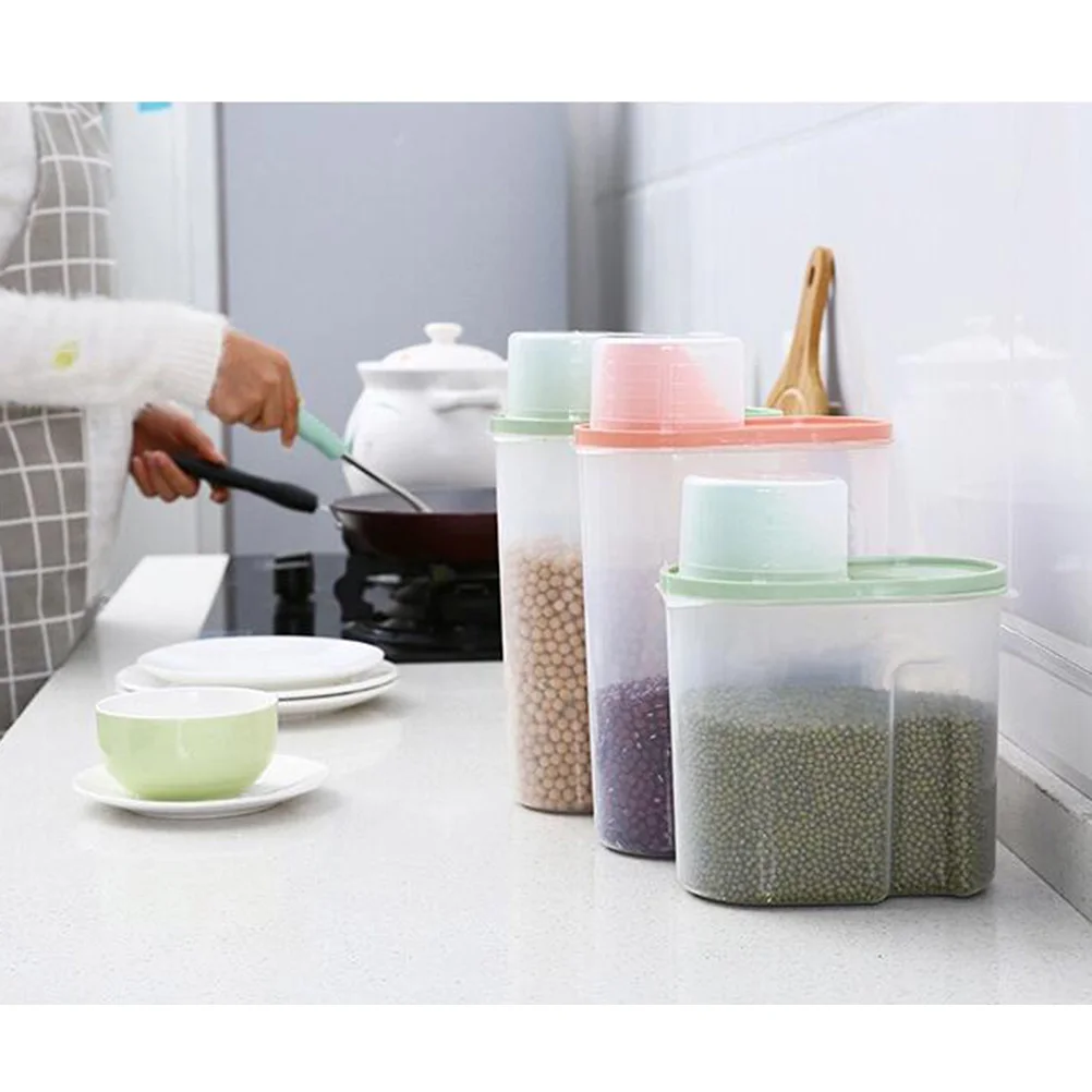1.9L Plastic Sealed -Friendly Grain Storage Container Cereal Box Moisture Proof Fresh Keeping Narrow Design Space Saving
1.9L Plastic Sealed -Friendly Grain Storage Container Cereal Box Moisture Proof Fresh Keeping Narrow Design Space Saving