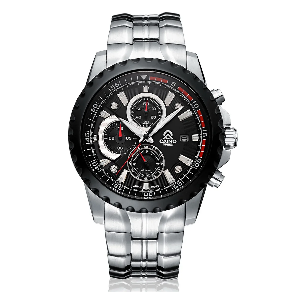 High End Men's Stainless Steel Quartz Watch - Waterproof Outdoor Sports Leisure European And American Business Gift Wrist Watch
High End Men's Stainless Steel Quartz Watch - Waterproof Outdoor Sports Leisure European And American Business Gift Wrist Watch