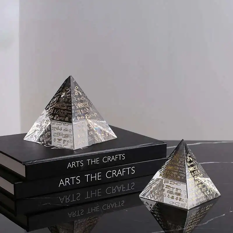 Modern simple crystal creative pyramid decoration fashion home study model room home crafts ornaments
Modern simple crystal creative pyramid decoration fashion home study model room home crafts ornaments