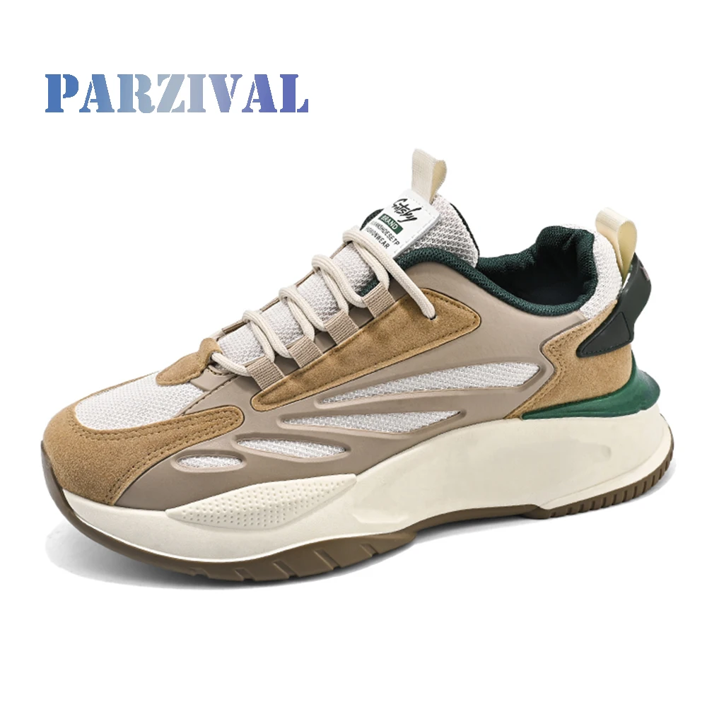 Мужские кроссовки PARZIVAL на массивной платформе, Спортивная модная роскошная дизайнерская обувь, повседневные для бега и тенниса
Мужские кроссовки PARZIVAL на массивной платформе, Спортивная модная роскошная дизайнерская обувь, повседневные для бега и тенниса