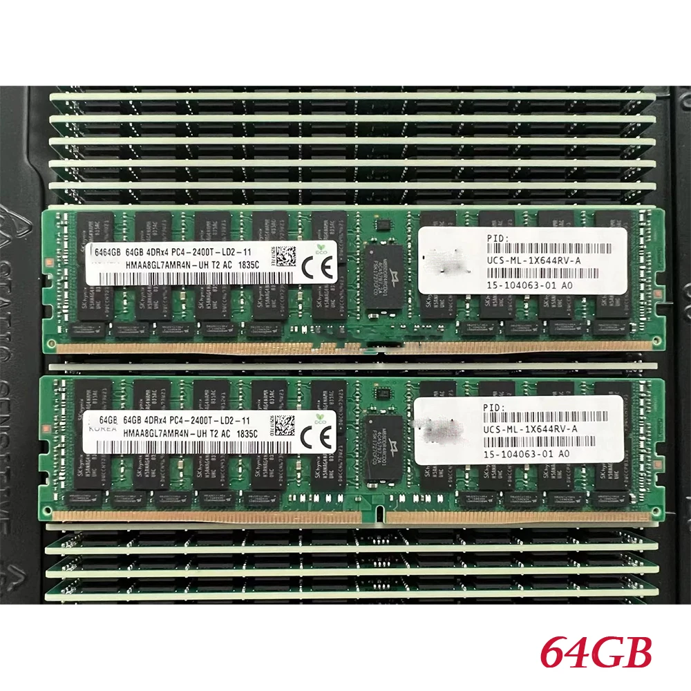 1 Pcs For Cisco 64G 4DRX4 PC4-2400T-LD1 DDR4 2400 ECC RDIMM HMAA8GL7AMR4N-UH Internal Memory
1 Pcs For Cisco 64G 4DRX4 PC4-2400T-LD1 DDR4 2400 ECC RDIMM HMAA8GL7AMR4N-UH Internal Memory