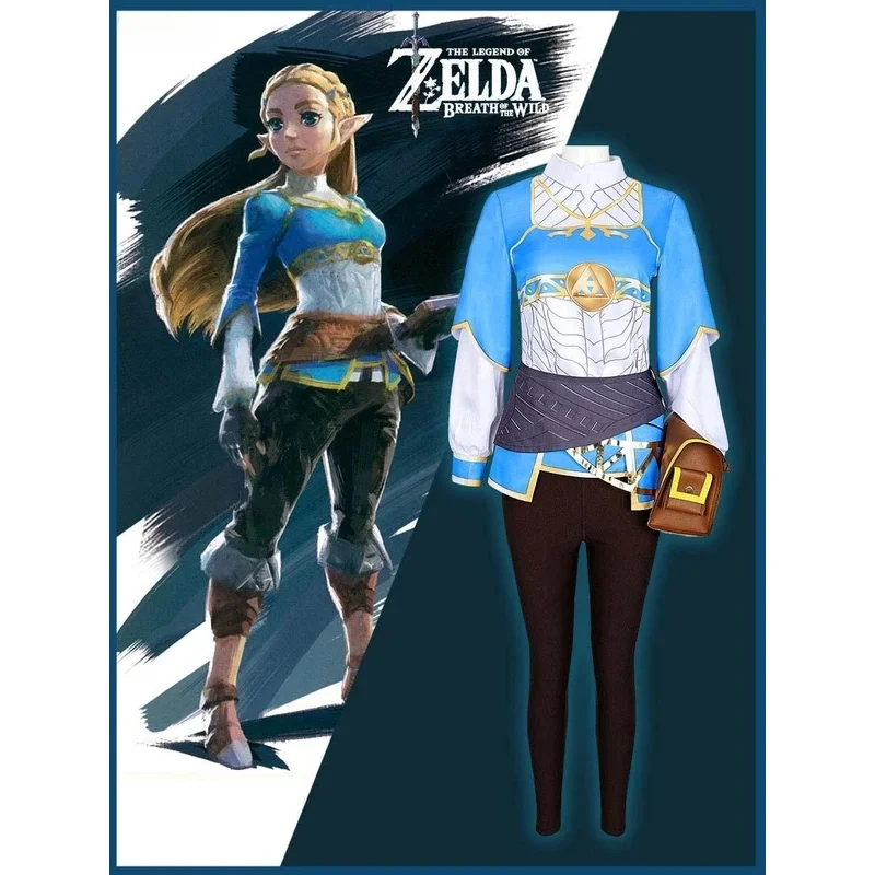 Disguise Women Adult Costume Halloween Cos Legend Zelda Wilderness Breath Cosplay Princess Role-Playing Costume
Disguise Women Adult Costume Halloween Cos Legend Zelda Wilderness Breath Cosplay Princess Role-Playing Costume