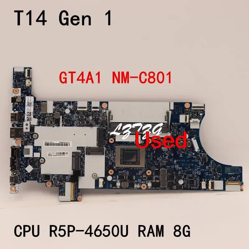 NM-C801 для Lenovo ThinkPad T14 Gen 1, материнская плата для ноутбука, процессор R5-4650U UMA 8G FRU 5B20Z25376 5B20Z25377 5B20Z25400
NM-C801 для Lenovo ThinkPad T14 Gen 1, материнская плата для ноутбука, процессор R5-4650U UMA 8G FRU 5B20Z25376 5B20Z25377 5B20Z25400