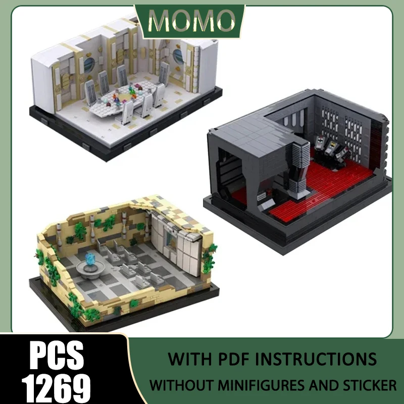 Popular Star Movie Model Moc Building Bricks Rebel Briefing Room Technology Modular Blocks Gift Christmas Toys DIY Sets Assembly
Popular Star Movie Model Moc Building Bricks Rebel Briefing Room Technology Modular Blocks Gift Christmas Toys DIY Sets Assembly