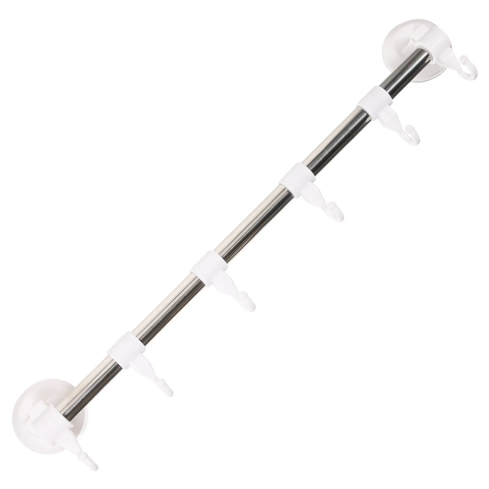 Suction Cup Towel Rack Stainless Steel Wall Mounted Towel Holder with 6 Hooks Space Saving Bathroom Kitchen Utility Hanger
Suction Cup Towel Rack Stainless Steel Wall Mounted Towel Holder with 6 Hooks Space Saving Bathroom Kitchen Utility Hanger