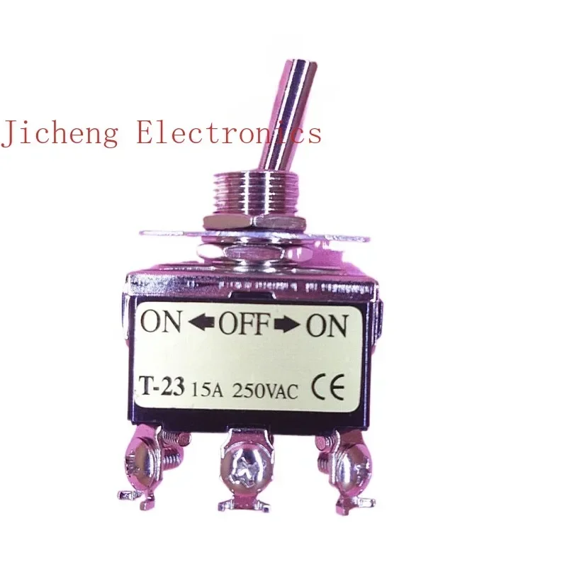 10PCS Button switch 12MM double knife throw 6 feet 3 gears 15A button T-23BS
10PCS Button switch 12MM double knife throw 6 feet 3 gears 15A button T-23BS
