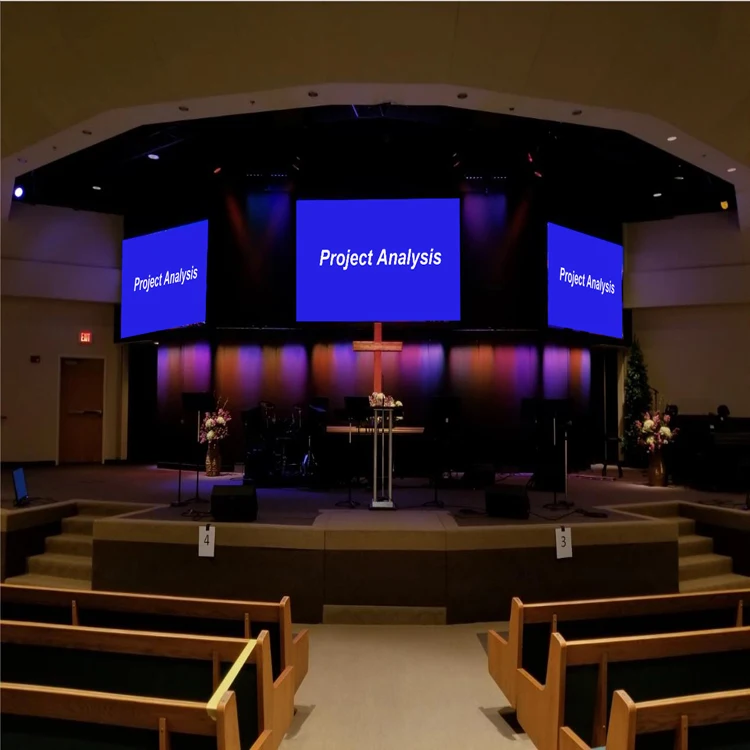 Hot Sale Easy Assemble Turnkey LED Display Screen Wall for Church P3.91 P2.976 LED Display Panel
Hot Sale Easy Assemble Turnkey LED Display Screen Wall for Church P3.91 P2.976 LED Display Panel