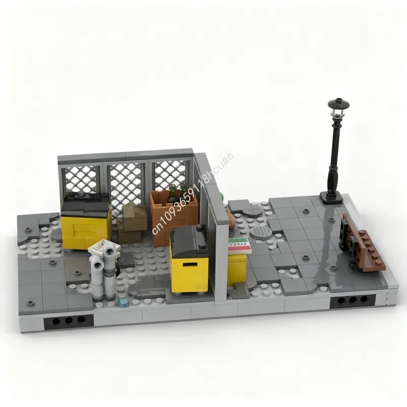 251pcs MOC Modular Streetscape Dark Alley V 1 Model Building Blocks Architecture Toy Festival Gifts Idea Education Brick
251pcs MOC Modular Streetscape Dark Alley V 1 Model Building Blocks Architecture Toy Festival Gifts Idea Education Brick