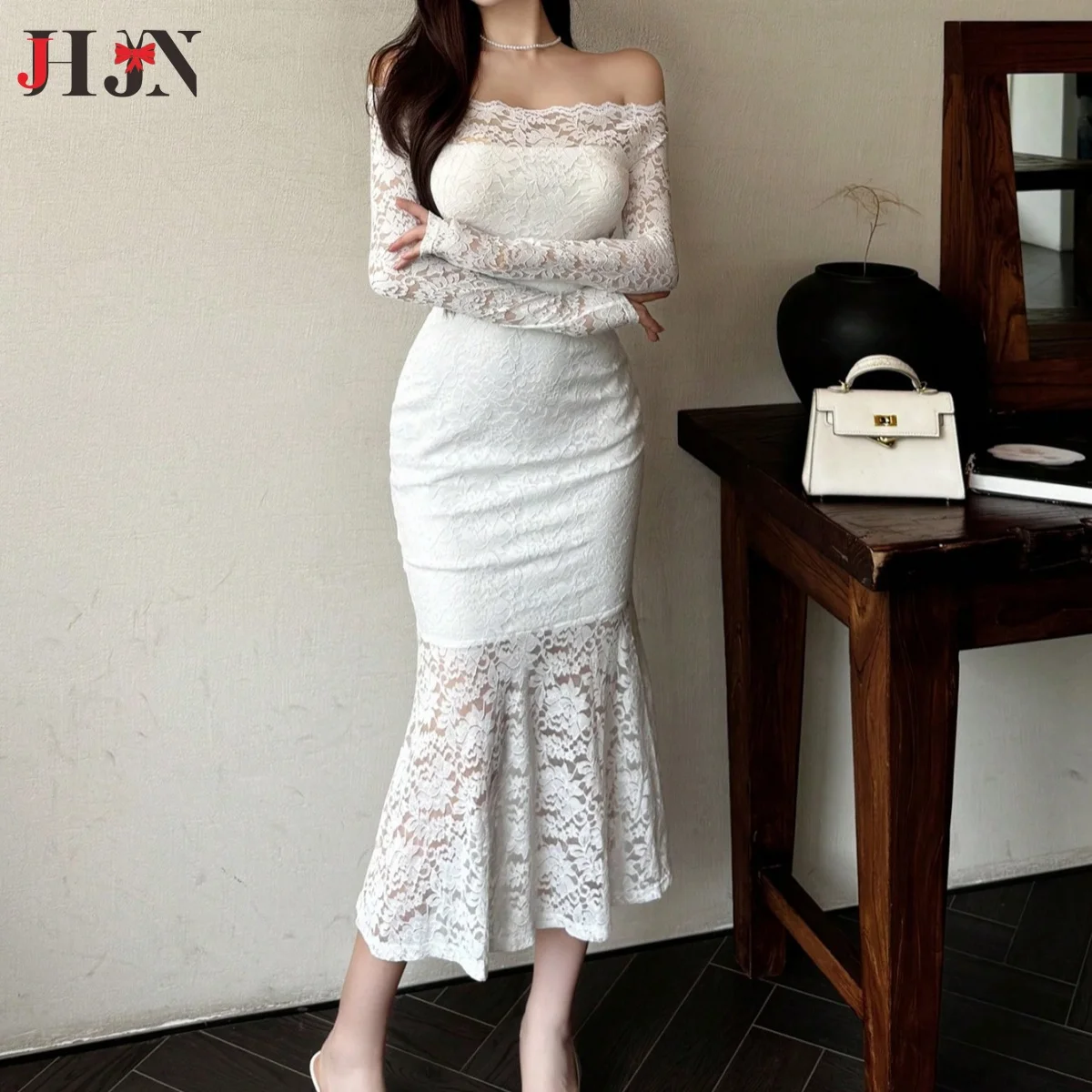 JHJN Woman Long Sleeve Dress Lace Spring Dresses for Women Elegant and Beautiful Cheap Casual Clothing One Pieces X Trendy Hot
JHJN Woman Long Sleeve Dress Lace Spring Dresses for Women Elegant and Beautiful Cheap Casual Clothing One Pieces X Trendy Hot