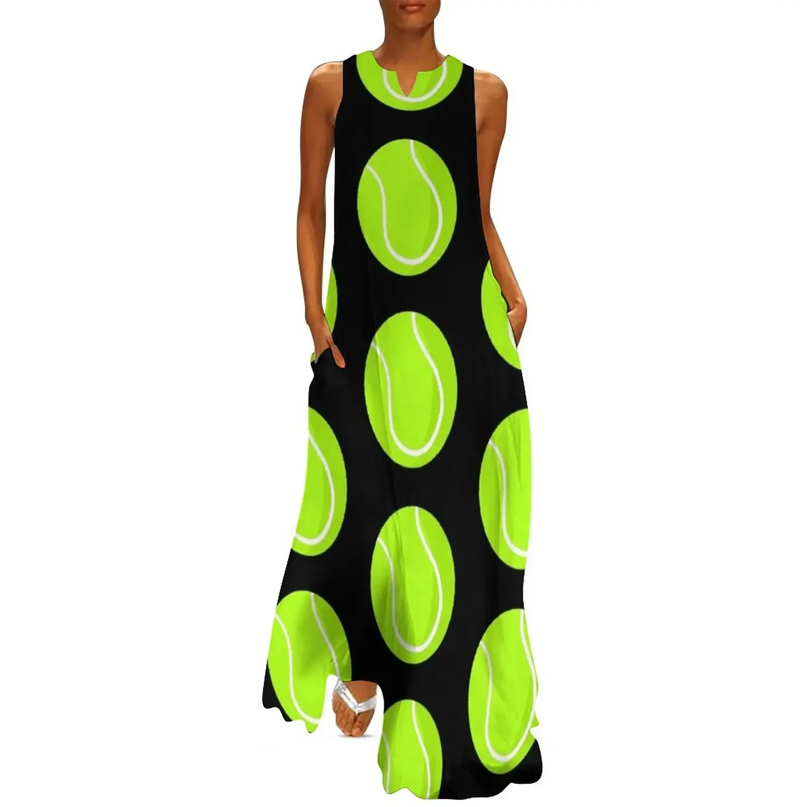 tennis ball Long Dress dress women summer dress korean style women party dresses
tennis ball Long Dress dress women summer dress korean style women party dresses