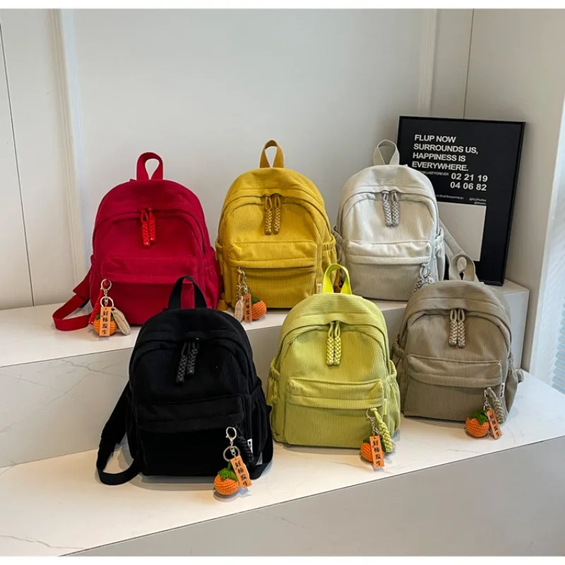 1 шт., уличная походная сумка, рюкзак, бархатный новый модный вельветовый студенческий рюкзак, небольшой рюкзак, применимый для путешествий
1 шт., уличная походная сумка, рюкзак, бархатный новый модный вельветовый студенческий рюкзак, небольшой рюкзак, применимый для путешествий