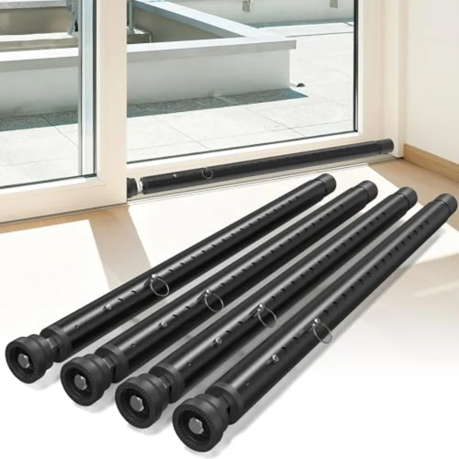 Sliding Door Security Bar, Window Inside Security Bar, 17-50 Inch Adjustable Patio Glass Door/Window Lock Bar for Burglar Preve
Sliding Door Security Bar, Window Inside Security Bar, 17-50 Inch Adjustable Patio Glass Door/Window Lock Bar for Burglar Preve