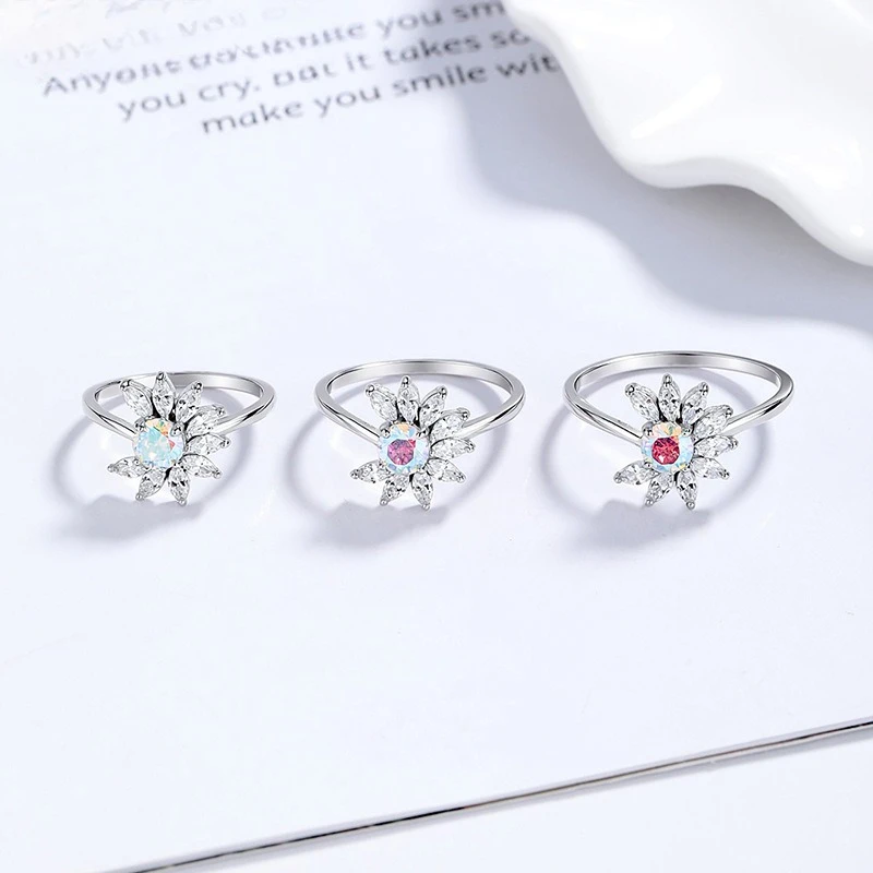 S925 Sterling Silver Flower Ring Marquise Zircon Elegant Exquisite Fashion Daily Wear Hand Jewelry Accessories for Women
S925 Sterling Silver Flower Ring Marquise Zircon Elegant Exquisite Fashion Daily Wear Hand Jewelry Accessories for Women