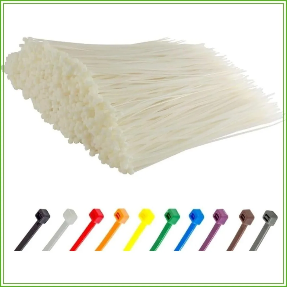 14 Inch White Zip Ties, 1,000 Bulk Pack, 50lb Strength, UV Resistant Nylon Cable Ties, Self-Locking Tie Wraps
14 Inch White Zip Ties, 1,000 Bulk Pack, 50lb Strength, UV Resistant Nylon Cable Ties, Self-Locking Tie Wraps