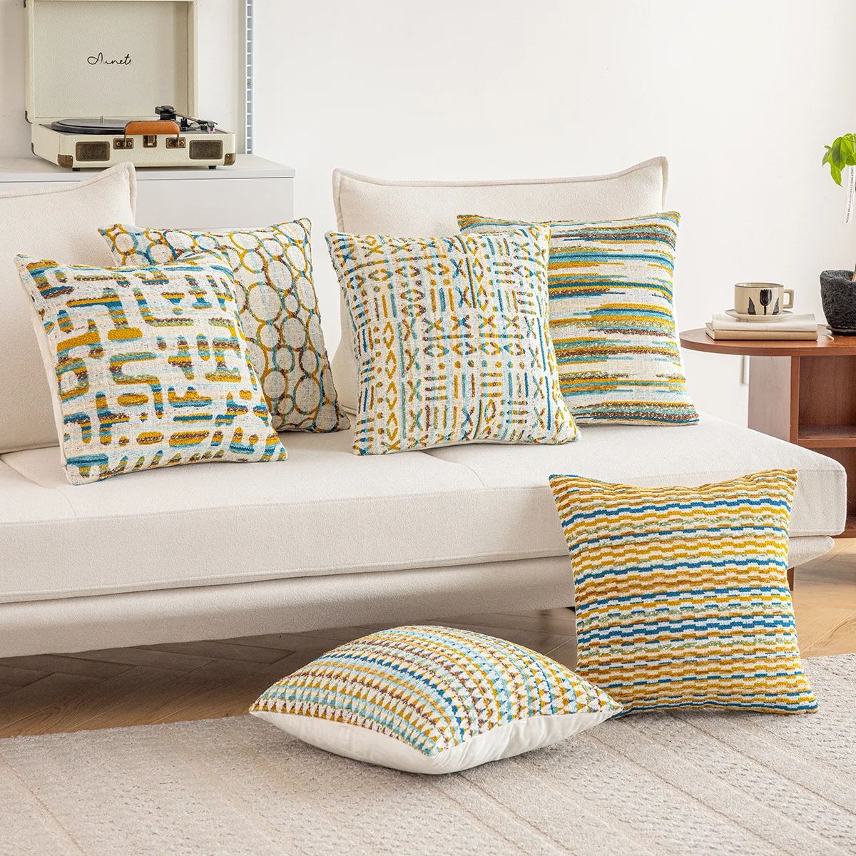 45x45cm Colored Tufting Throw Pillowcover Bohemia Sofa Geometric Patterns Cushion Cover Wabi Sabi Wind Decoration Pillowcase
45x45cm Colored Tufting Throw Pillowcover Bohemia Sofa Geometric Patterns Cushion Cover Wabi Sabi Wind Decoration Pillowcase