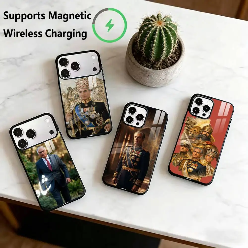 Mohammad Reza P-Pahlavi Phone Case For iPhone17,16,15,14,13,12,11 Plus,Pro Supports Magnetic Wireless Charging
Mohammad Reza P-Pahlavi Phone Case For iPhone17,16,15,14,13,12,11 Plus,Pro Supports Magnetic Wireless Charging