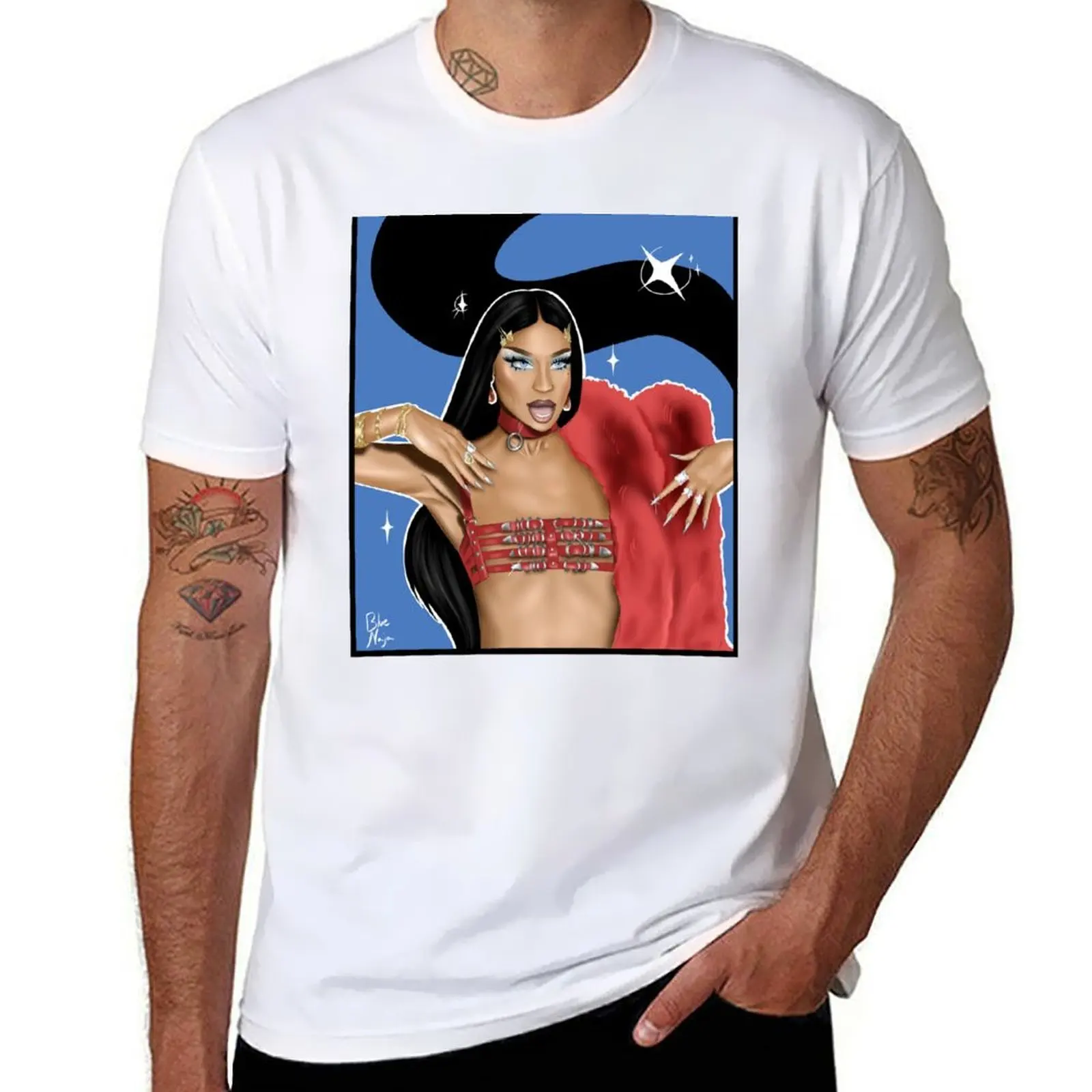 Naomi Smalls(All Stars) T-Shirt Fashion Graphic Tee for Men
Naomi Smalls(All Stars) T-Shirt Fashion Graphic Tee for Men