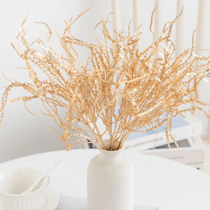 Artificial Plants Golden Coral Grass Party Home Vase Courtyard Garland Garden New Year Wedding Bride Bouquet Diy Gift Wall Decor
Artificial Plants Golden Coral Grass Party Home Vase Courtyard Garland Garden New Year Wedding Bride Bouquet Diy Gift Wall Decor