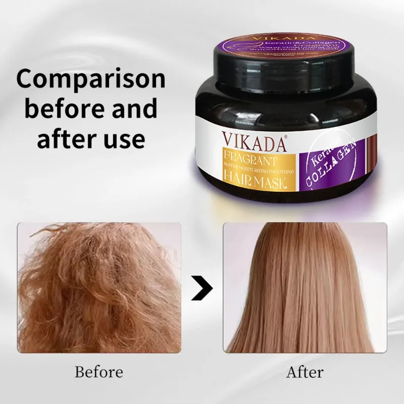 White hair mask, hair care and repair, dryness and frizz, baked oil cream, no steaming, smooth and moisturizing
White hair mask, hair care and repair, dryness and frizz, baked oil cream, no steaming, smooth and moisturizing