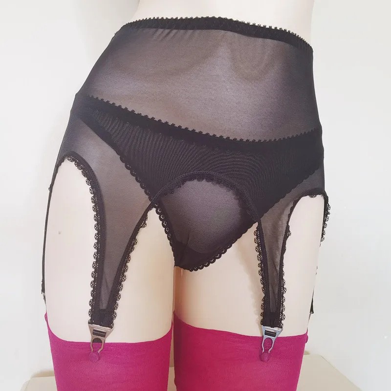 Lace Garter Belts Sexy Mesh Suspender Belt for Women's Thigh High Stockings Lingerie (Garter Belt Sold Only)
Lace Garter Belts Sexy Mesh Suspender Belt for Women's Thigh High Stockings Lingerie (Garter Belt Sold Only)