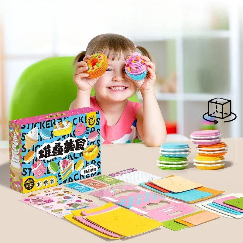 2024 Hot Simulated Food DIY Handmade Set Stacked Gourmet Series Play House Kitchen Educational Early Education Toys Girls Toys
2024 Hot Simulated Food DIY Handmade Set Stacked Gourmet Series Play House Kitchen Educational Early Education Toys Girls Toys