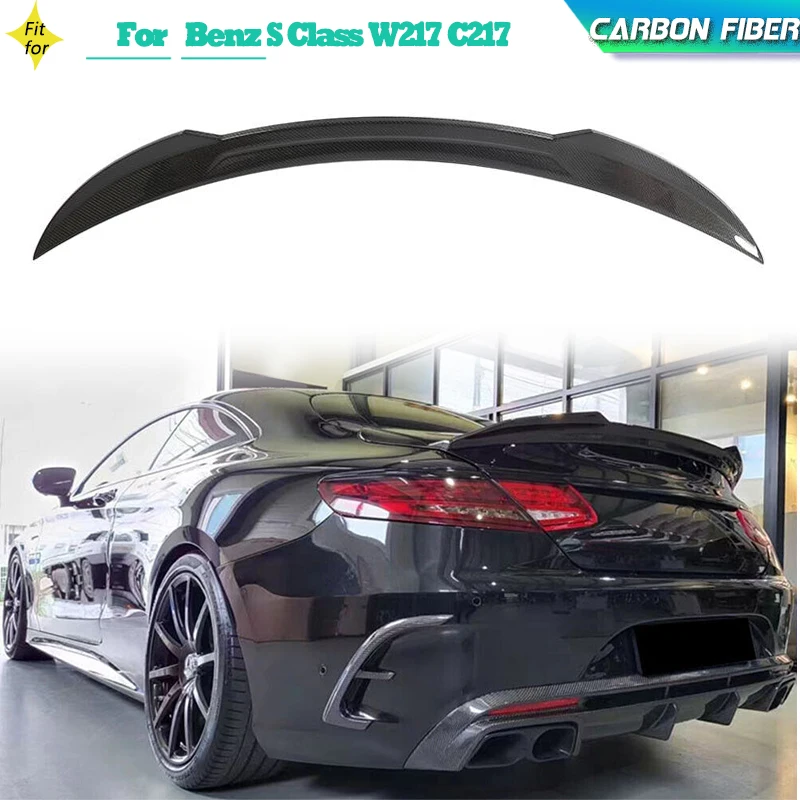 Carbon Fiber Car Rear Trunk Spoiler Tail Wing For Mercedes Benz S Class W217 C217 2-Door 2015-2020 Rear Boot Spoiler
Carbon Fiber Car Rear Trunk Spoiler Tail Wing For Mercedes Benz S Class W217 C217 2-Door 2015-2020 Rear Boot Spoiler