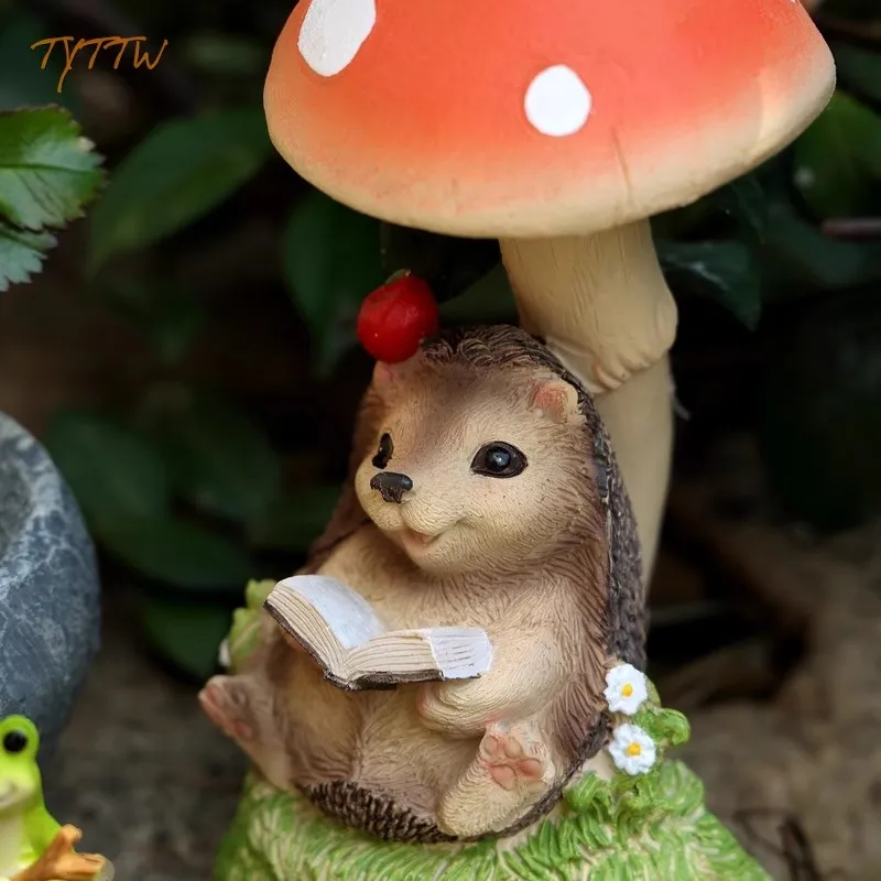 Rabbit Hedgehog Night Light Garden Decoration Mushroom Small Animal Sculpture Crafts Desktop Balcony Flower Pots Decorative Home
Rabbit Hedgehog Night Light Garden Decoration Mushroom Small Animal Sculpture Crafts Desktop Balcony Flower Pots Decorative Home