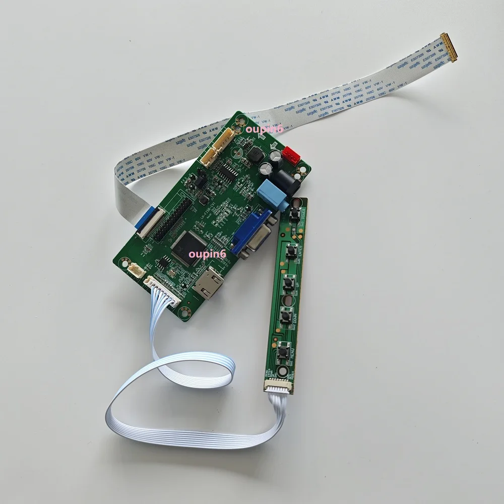 Комплект платы контроллера EDP HDMI-совместимый VGA для B156XTT01.1 B156XTT01.3 1366X768 Светодиодная панель экрана 15,6-дюймовый монитор 40pin
Комплект платы контроллера EDP HDMI-совместимый VGA для B156XTT01.1 B156XTT01.3 1366X768 Светодиодная панель экрана 15,6-дюймовый монитор 40pin