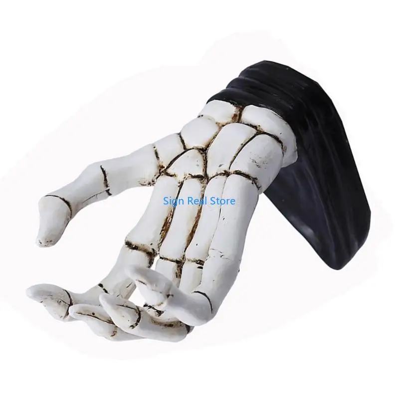 Sturdy Resin Skeleton Hand Jewelry Stand Multifunctional Wall Hook Portable for Keys and Accessories Organization 41XB
Sturdy Resin Skeleton Hand Jewelry Stand Multifunctional Wall Hook Portable for Keys and Accessories Organization 41XB